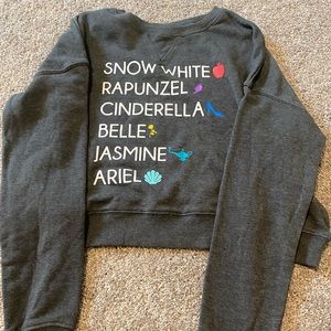 Disney cropped pull over